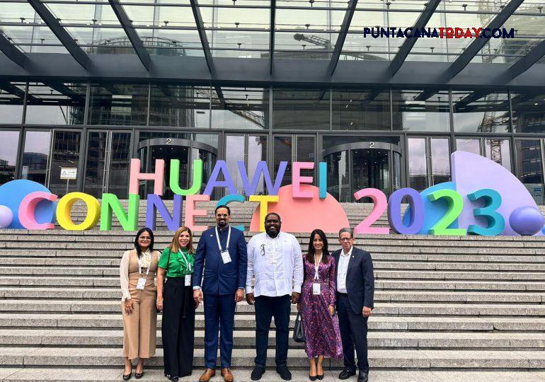 Dominican representatives attend “Huawei Connect 2023 international conference” in Shanghai