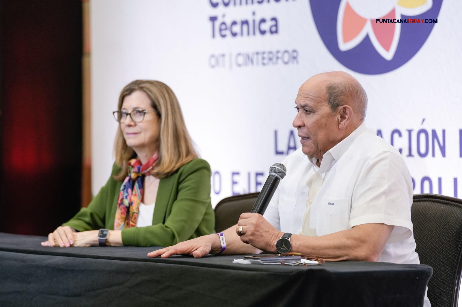 The Director General of INFOTEP expresses pride in hosting the prestigious ILO/Cinterfor technical meeting in the Dominican Republic