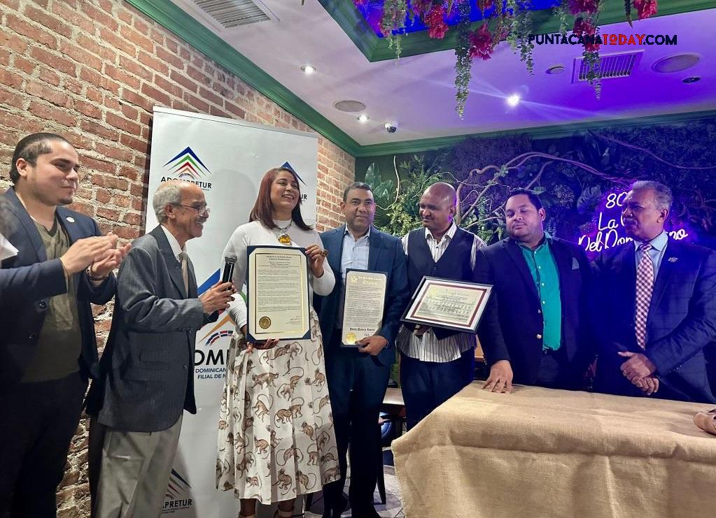 Yenny Polanco Lovera, President of Adompretur, Honored in New York