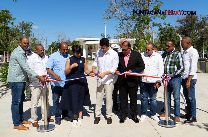 Collado Completes Renovation of Pepillo Salcedo Municipal Park, Exceeding RD Million Cost