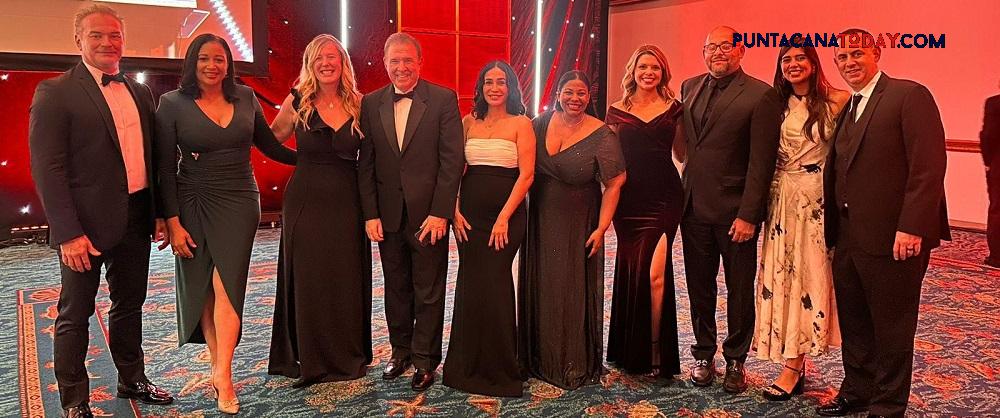 rewrite this title Dominican Republic as a destination and 5 hotels win 16 Travvy 2024 Awards from TravelPulse and AGENTatHOME