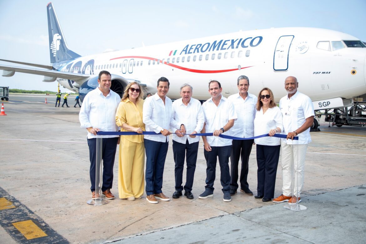 Aeroméxico Launches Daily Direct Flights Connecting Mexico City and Punta Cana