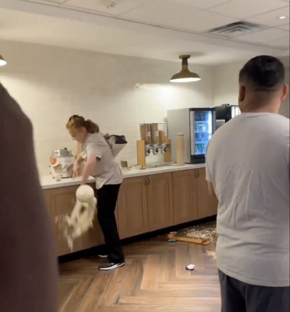 Hotel Employee Wreaks Havoc on Breakfast Buffet at Denver Area Marriott