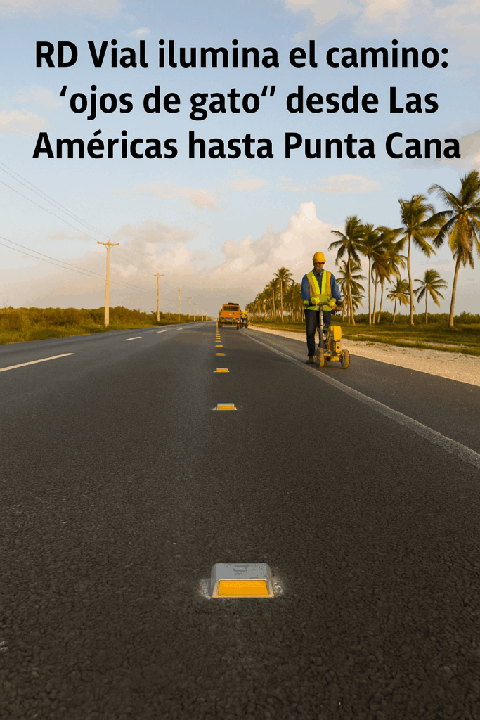 RD Vial Lights the Way Cats Eyes from Las Americas to Punta Cana
