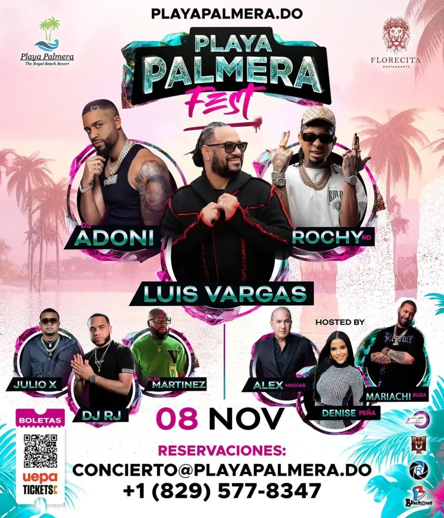 Playa Palmera Fest 2025 Promises to Ignite Punta Cana This Weekend