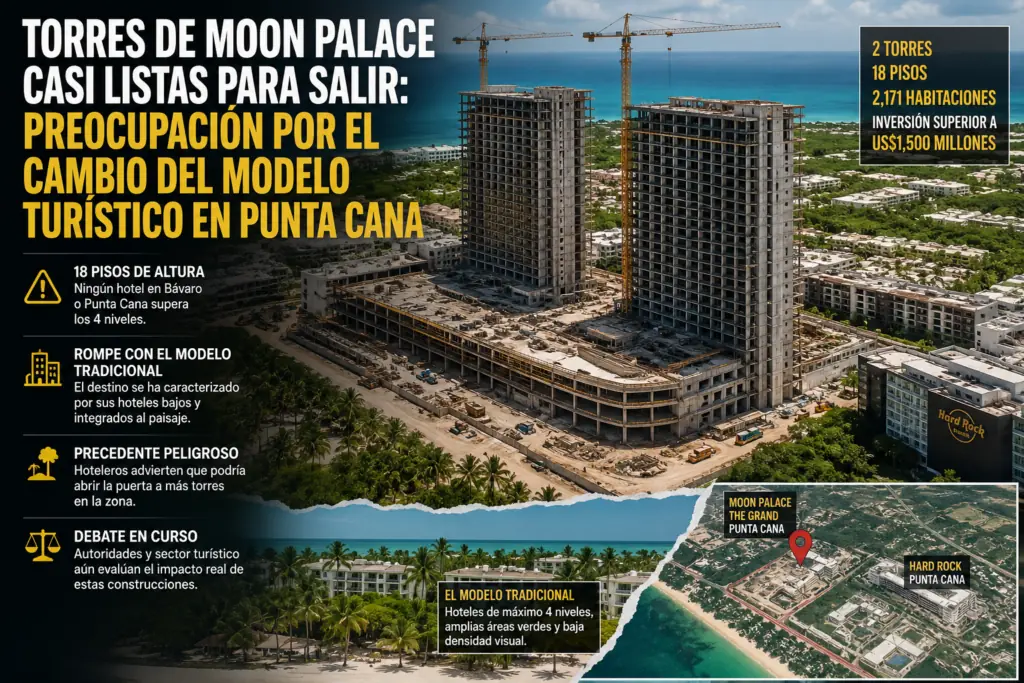 Vertical Revolution Moon Palace Redefines Punta Cana Skylines with 18 Story Towers