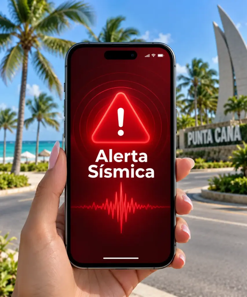 ¡Atención Bávaro, Verón y Punta Cana! Mañana se probarán alertas sísmicas en celulares durante el simulacro nacional