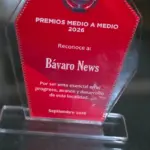 reconocimiento a Bávaro News en Punta Cana - Premio Medio a Medio reconoce a Bávaro News por su aporte al desarrollo de la lo