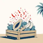 Ilustración editorial: Informe alerta sobre pesticidas en frutas y vegetales de consumo diario